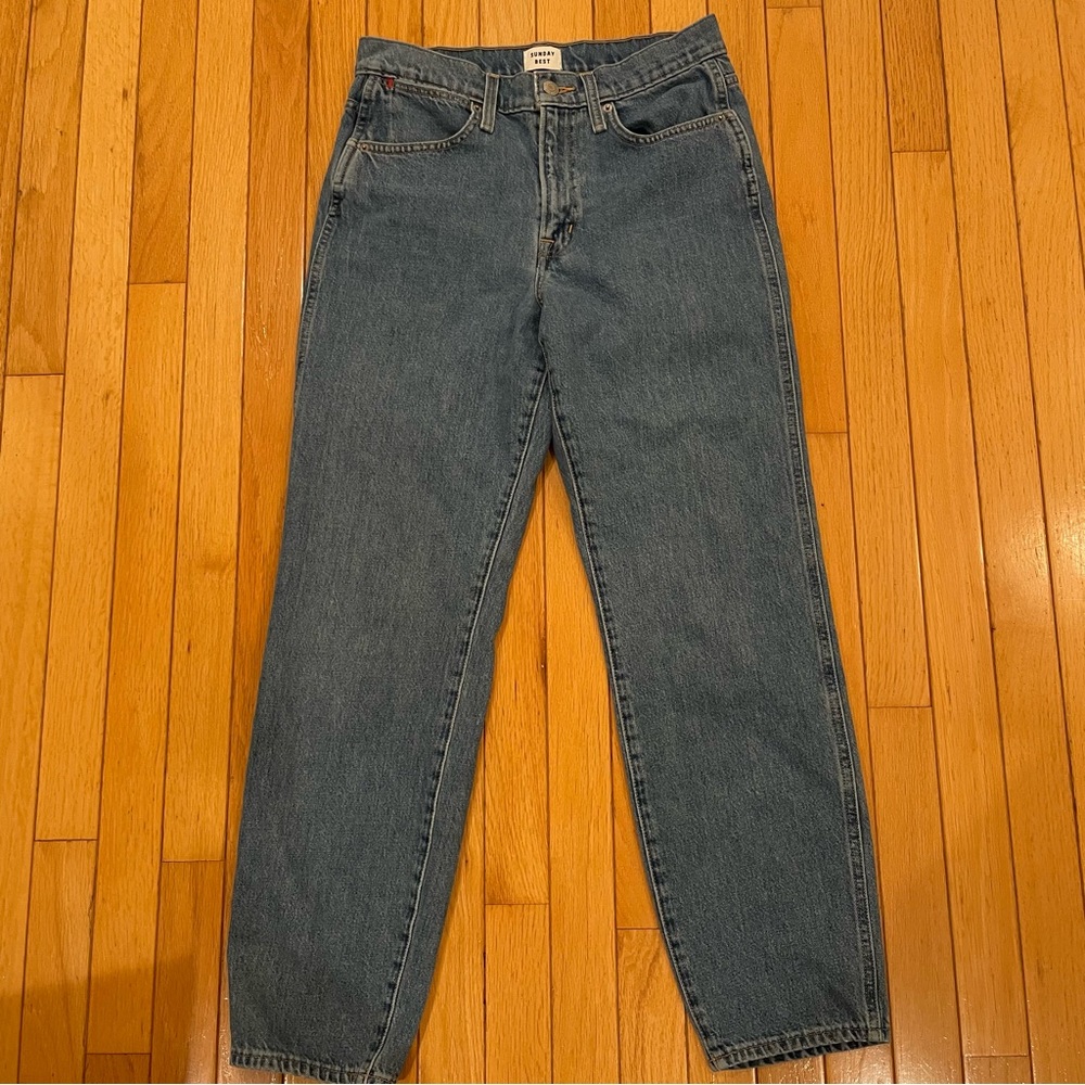 Aritzia Sunday Best Jeans Size 27 Women’s High Rise Denim 90’s Medium Wash